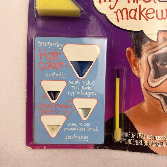 1995 Vintage Halloween Costume My First Witch/Ghost Makeup Hair Imagineering - Picture 13 of 16